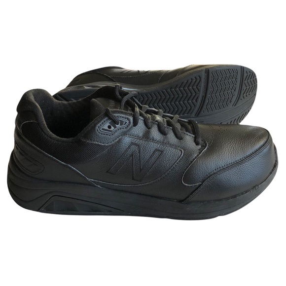 Mw928v2 Black Leather Walking Shoe 